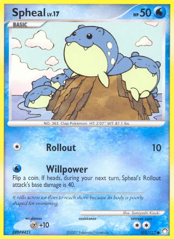 Spheal – Mysterious Treasures 102