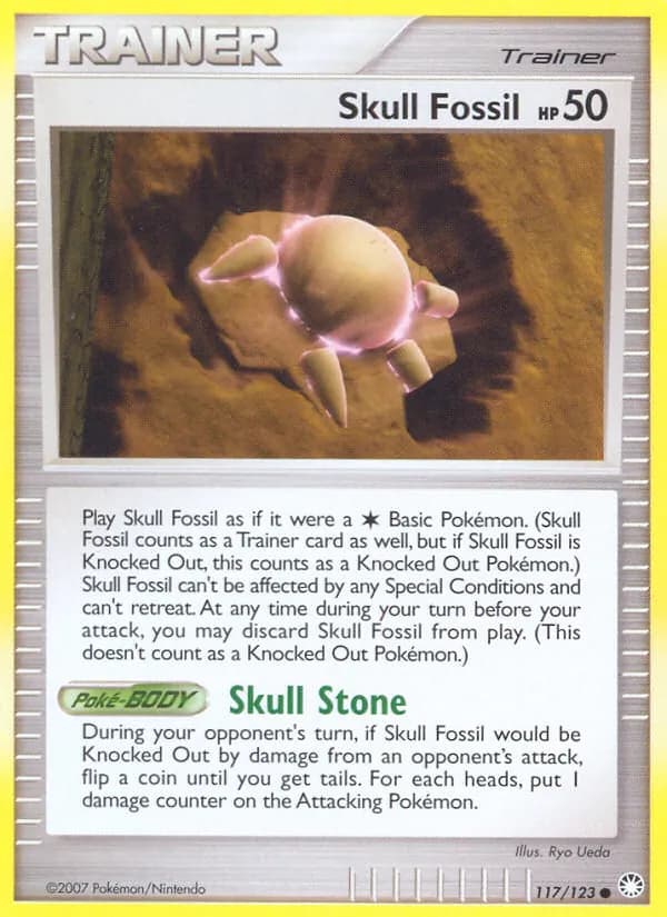 Skull Fossil – Mysterious Treasures 117