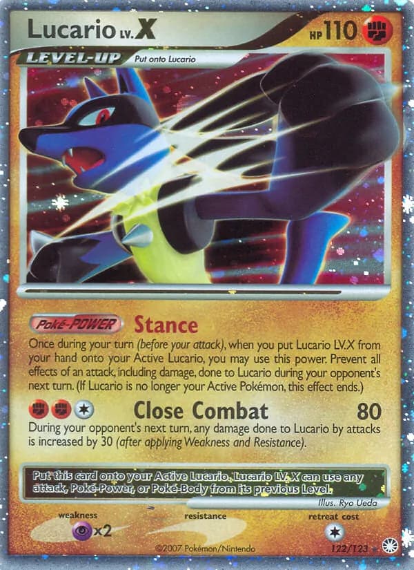 Lucario – Mysterious Treasures 122