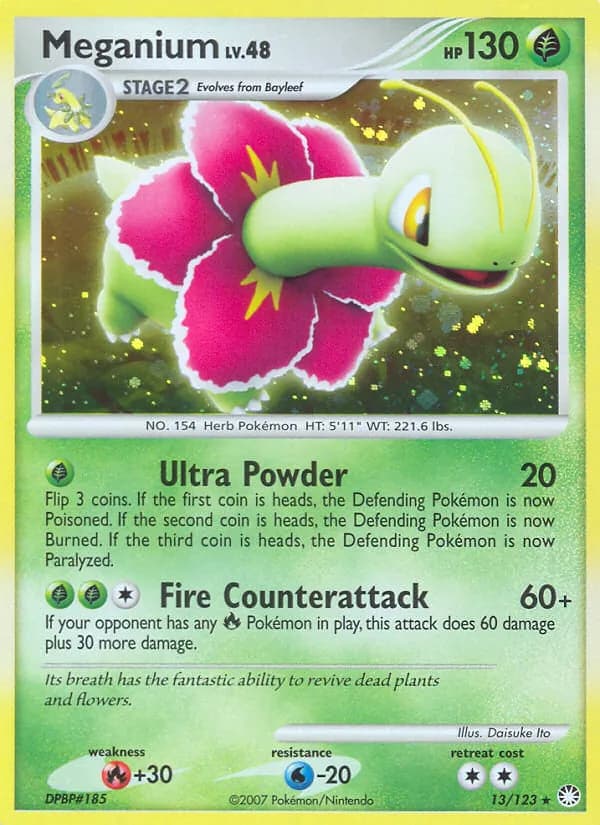 Meganium – Mysterious Treasures 13