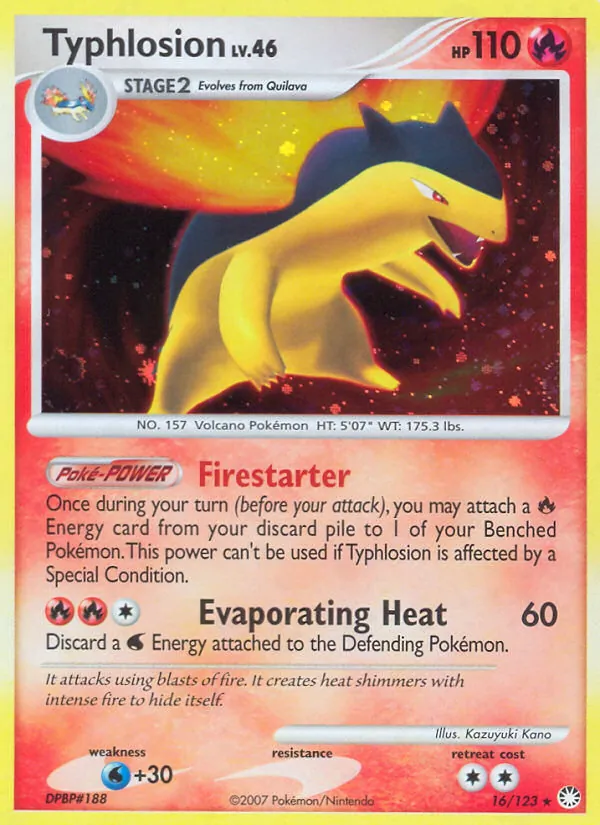 Typhlosion – Mysterious Treasures 16