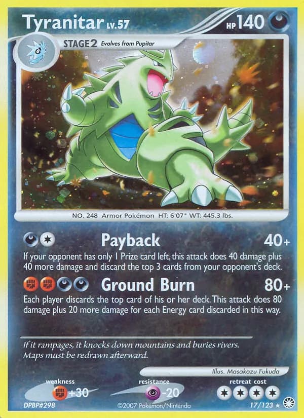 Tyranitar – Mysterious Treasures 17
