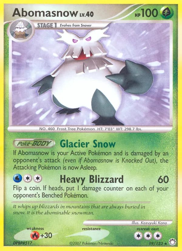Abomasnow – Mysterious Treasures 19