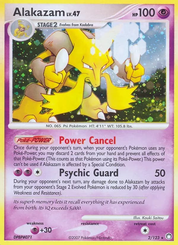 Alakazam – Mysterious Treasures 2