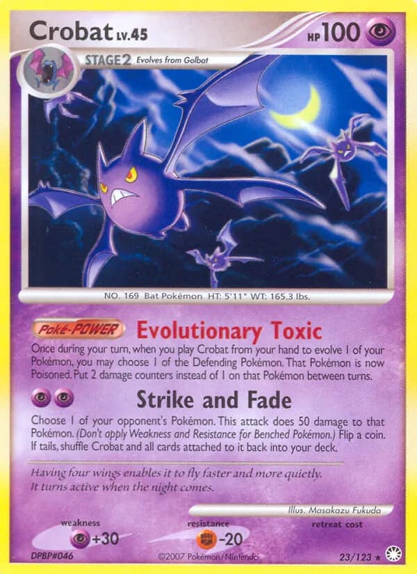 Crobat – Mysterious Treasures 23