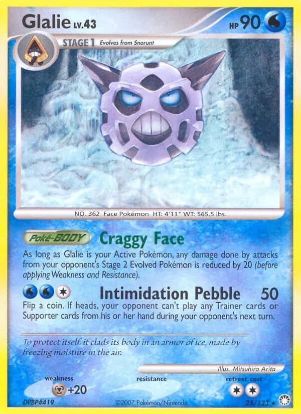 Glalie – Mysterious Treasures 25