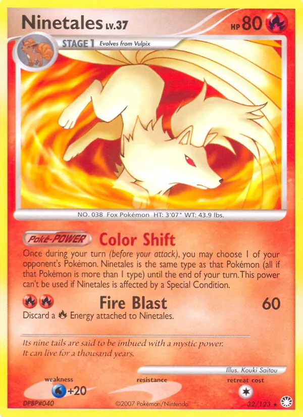 Ninetales – Mysterious Treasures 32