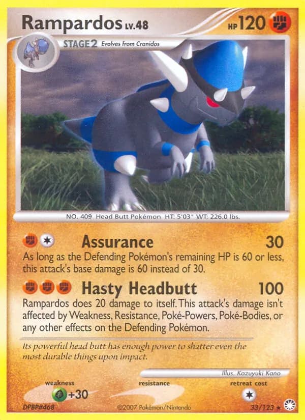 Rampardos – Mysterious Treasures 33