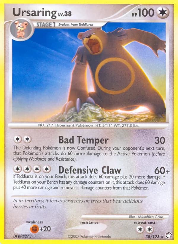 Ursaring – Mysterious Treasures 38