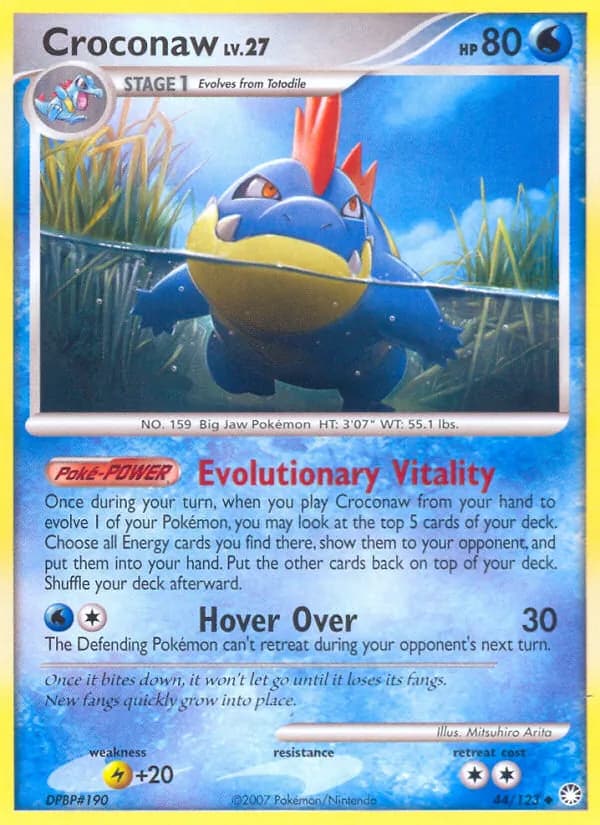 Croconaw – Mysterious Treasures 44