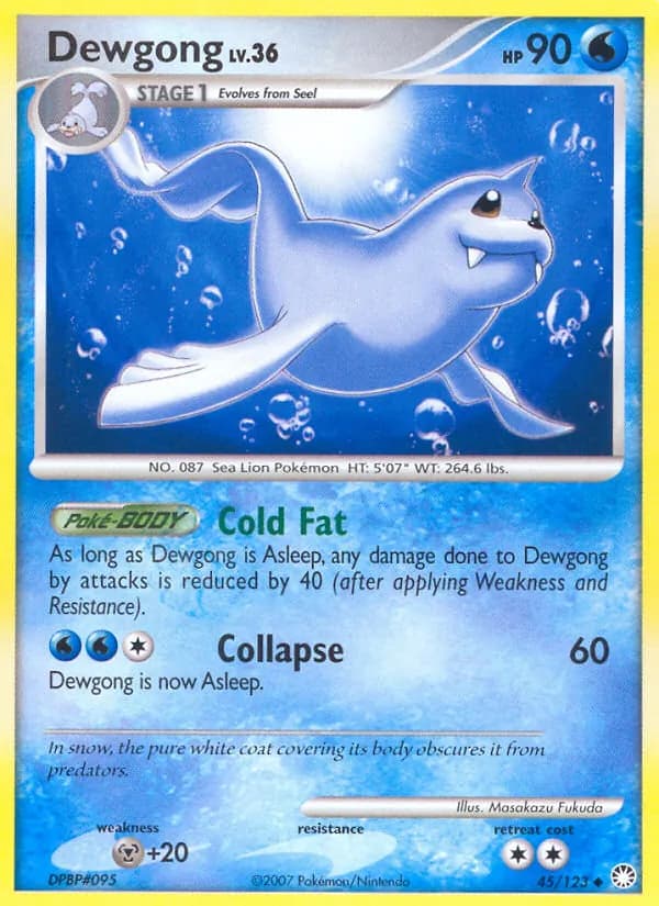 Dewgong – Mysterious Treasures 45