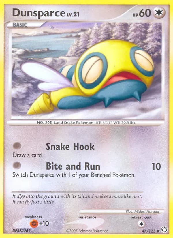 Dunsparce – Mysterious Treasures 47
