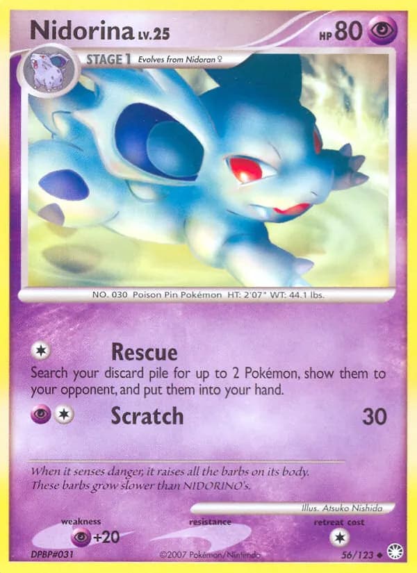 Nidorina – Mysterious Treasures 56