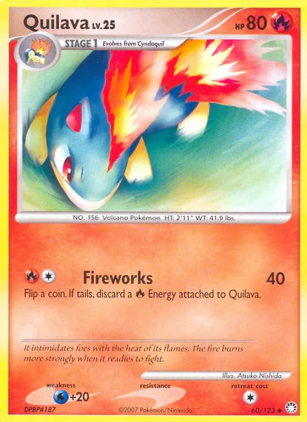 Quilava – Mysterious Treasures 60