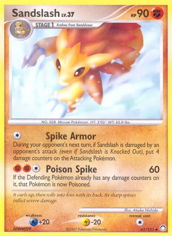 Sandslash – Mysterious Treasures 61