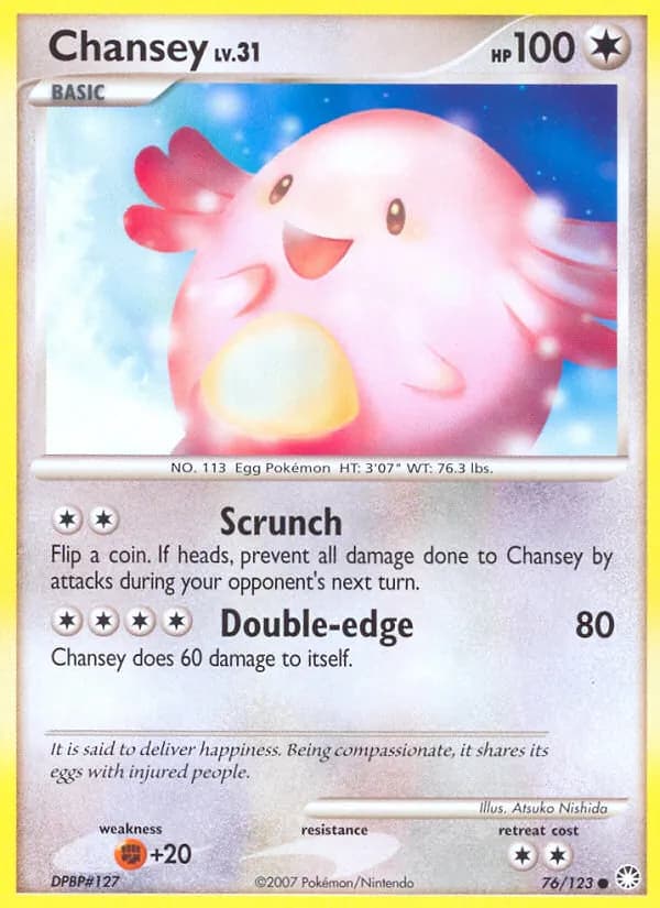 Chansey – Mysterious Treasures 76