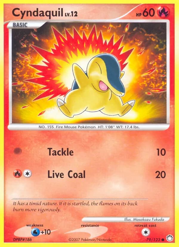 Cyndaquil – Mysterious Treasures 79