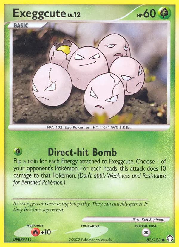 Exeggcute – Mysterious Treasures 82