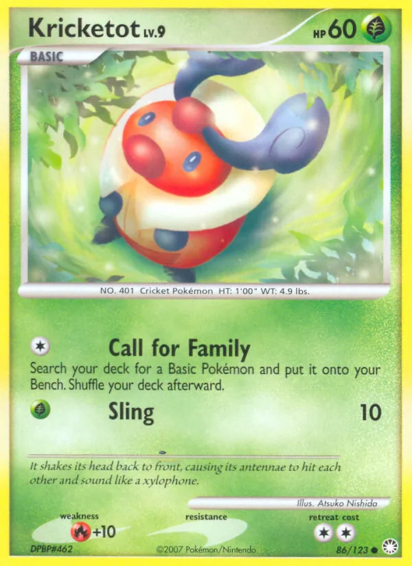 Kricketot – Mysterious Treasures 86