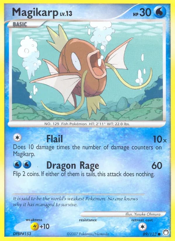 Magikarp – Mysterious Treasures 89
