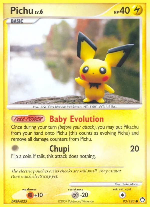 Pichu – Mysterious Treasures 93
