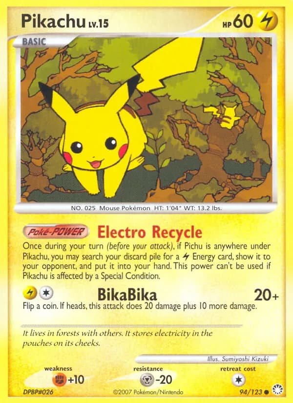 Pikachu – Mysterious Treasures 94