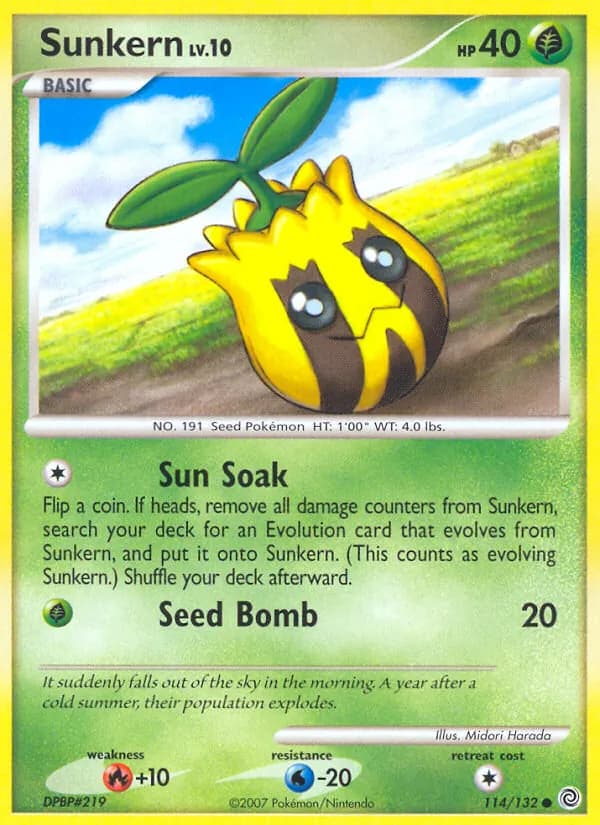 Sunkern – Secret Wonders 114