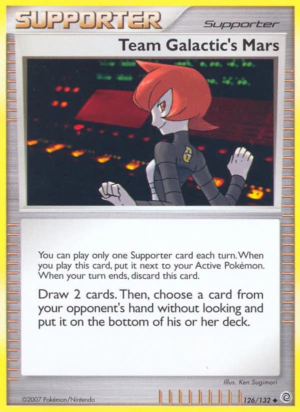 Team Galactic's Mars – Secret Wonders 126