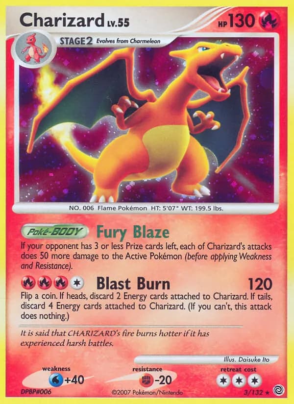Charizard – Secret Wonders 3