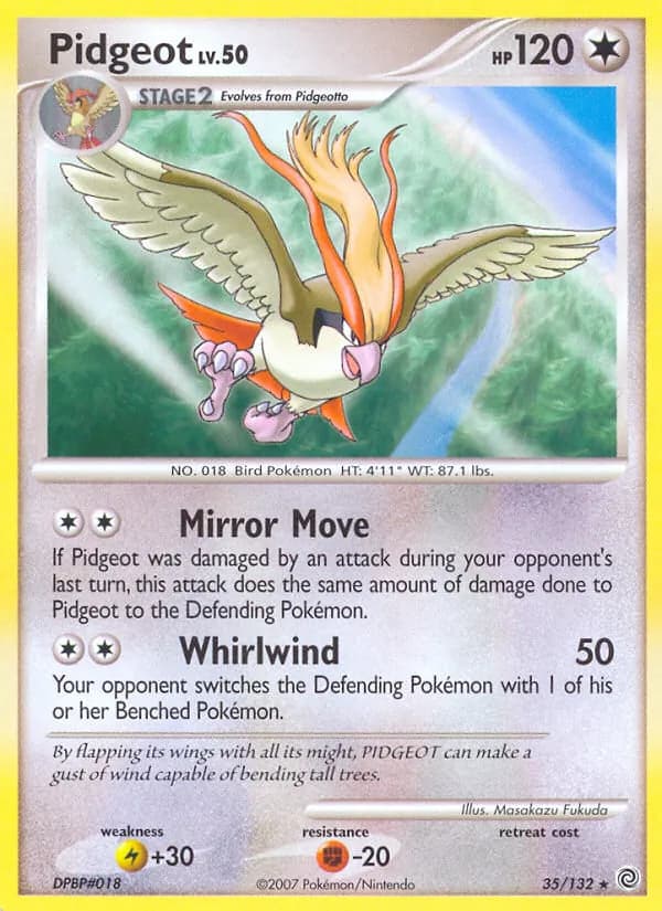 Pidgeot – Secret Wonders 35
