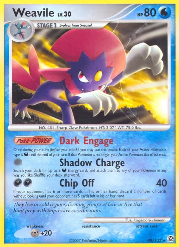 Weavile – Secret Wonders 40