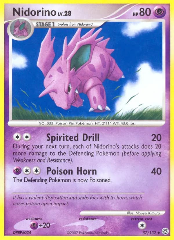Nidorino – Secret Wonders 57