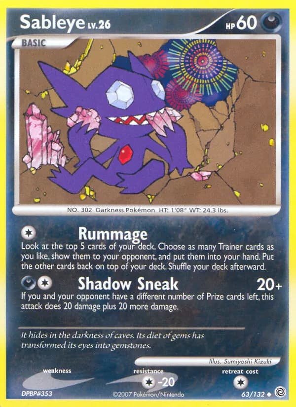 Sableye – Secret Wonders 63
