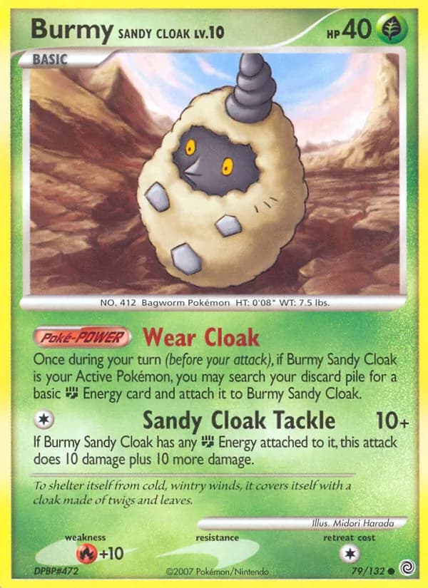 Burmy Sandy Cloak – Secret Wonders 79
