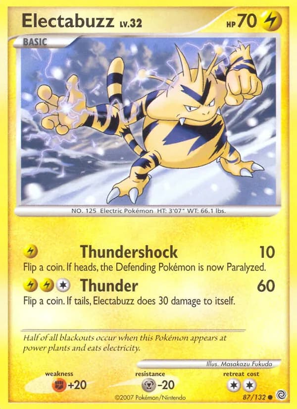 Electabuzz – Secret Wonders 87