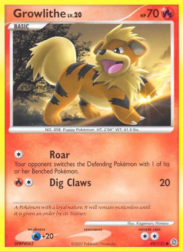 Growlithe – Secret Wonders 89