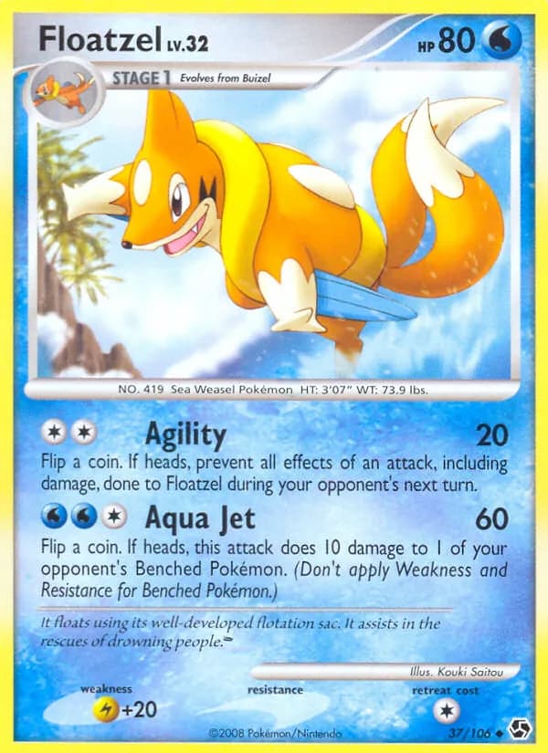 Floatzel – Great Encounters 37