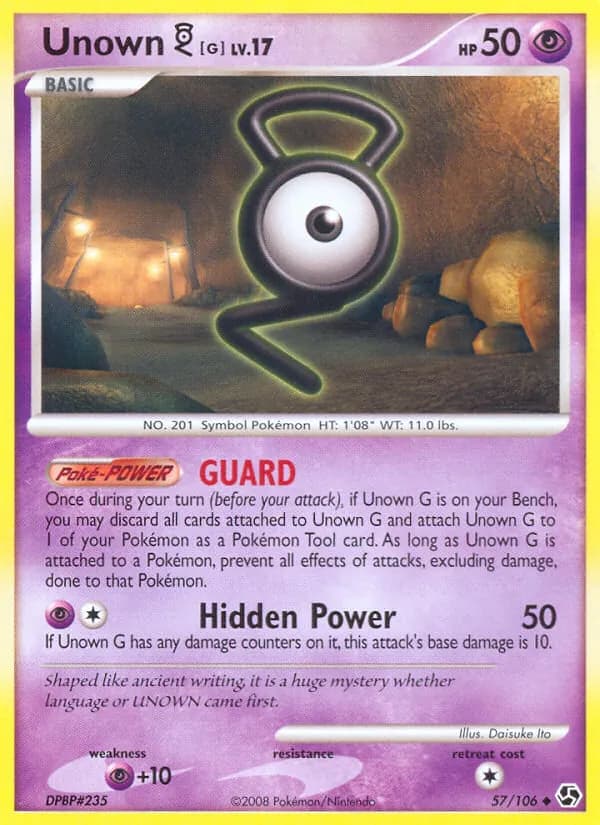 Unown G – Great Encounters 57