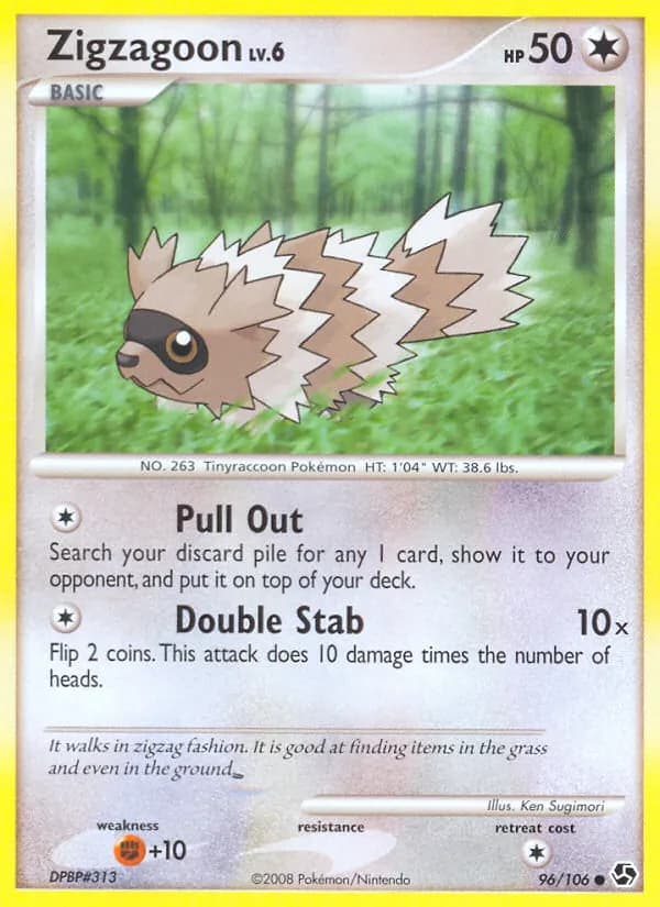 Zigzagoon – Great Encounters 96