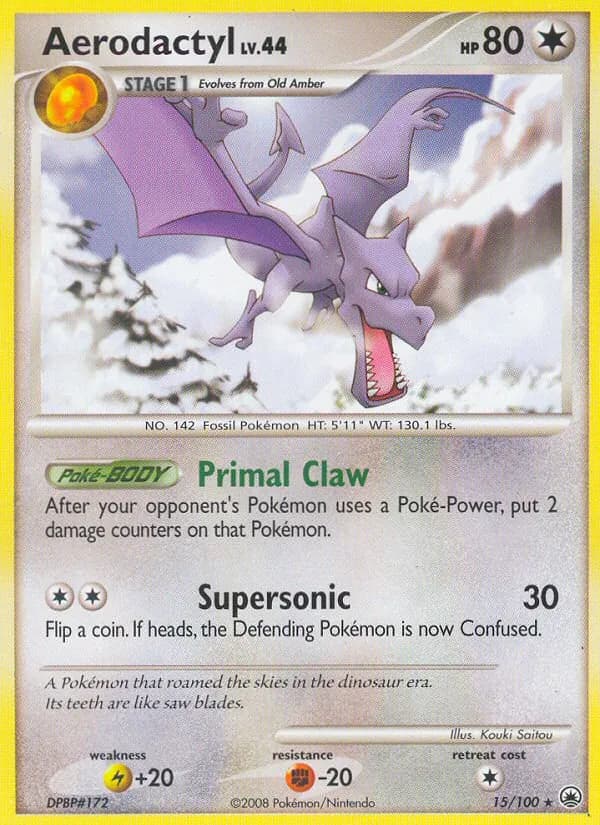 Aerodactyl – Majestic Dawn 15