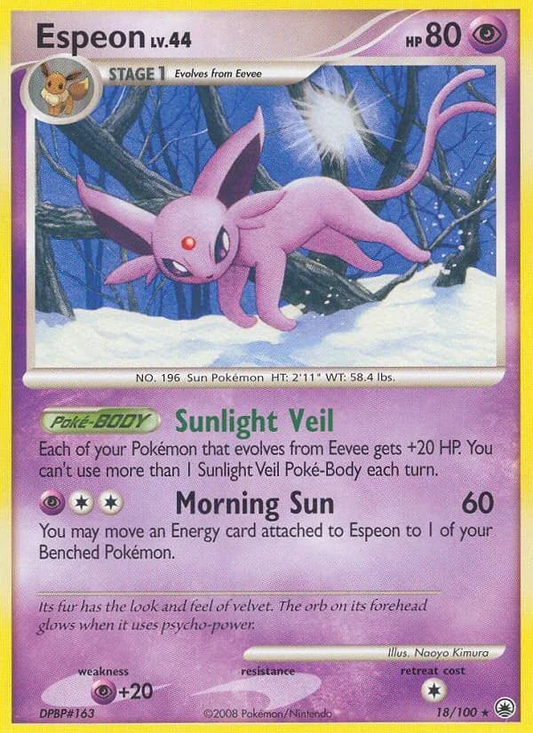 Espeon – Majestic Dawn 18