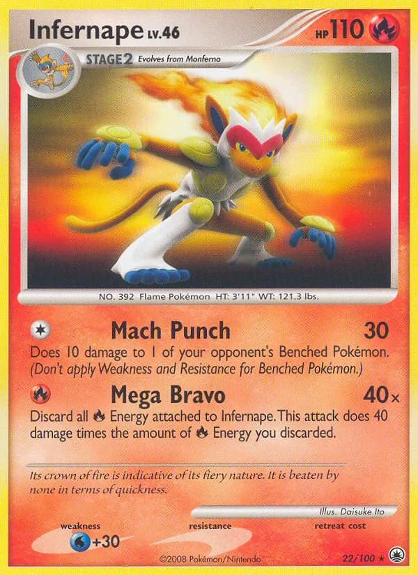 Infernape – Majestic Dawn 22