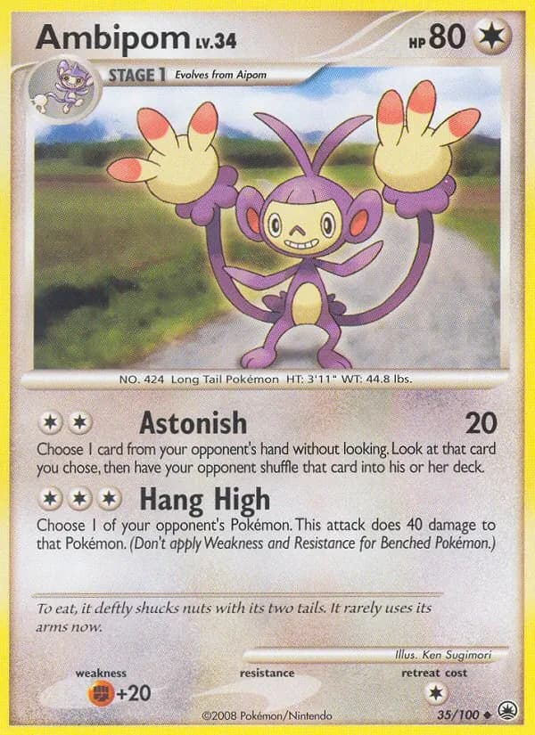 Ambipom – Majestic Dawn 35