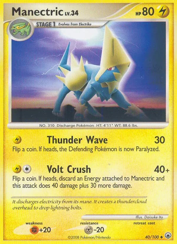 Manectric – Majestic Dawn 40