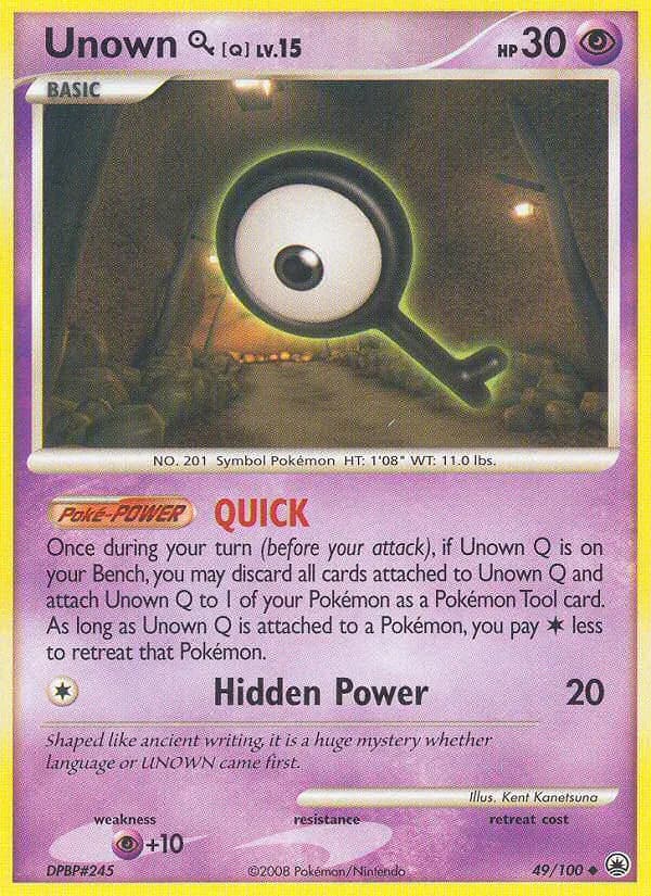 Unown Q – Majestic Dawn 49