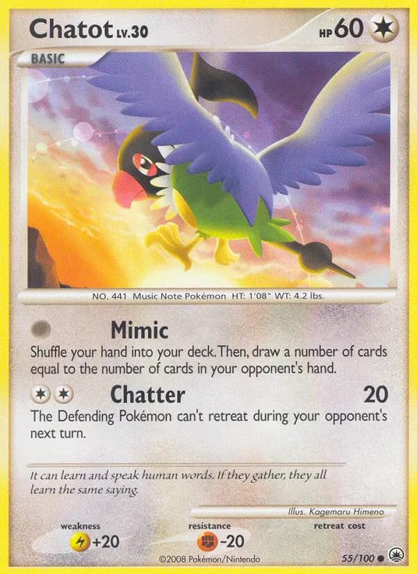 Chatot – Majestic Dawn 55
