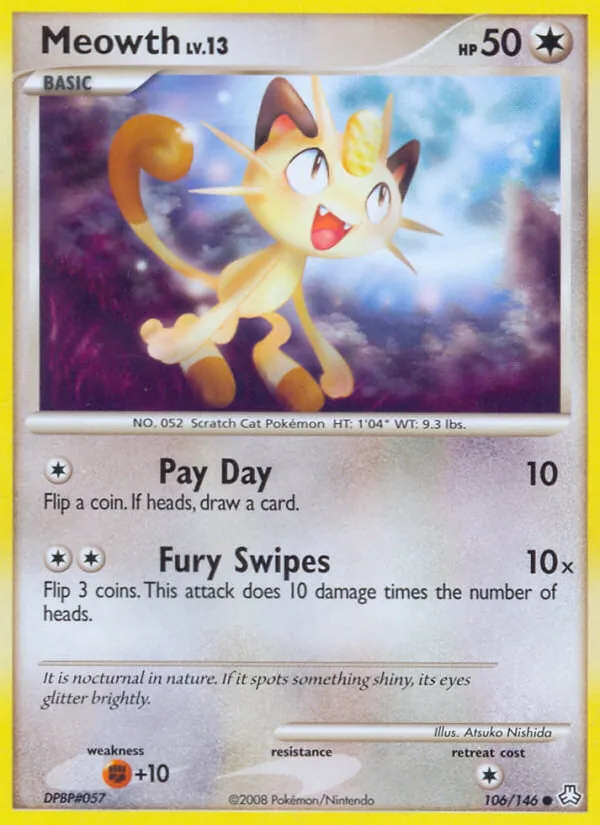 Meowth – Legends Awakened 106