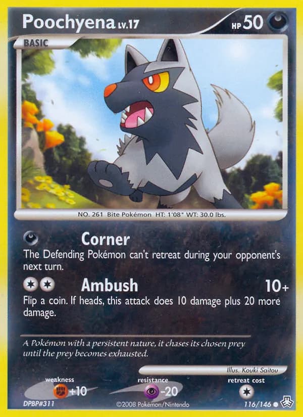 Poochyena – Legends Awakened 116