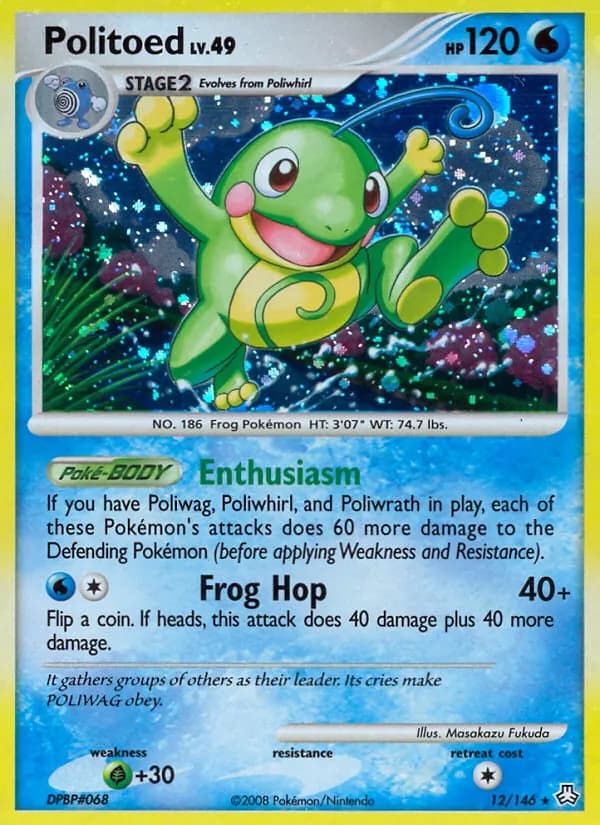 Politoed – Legends Awakened 12