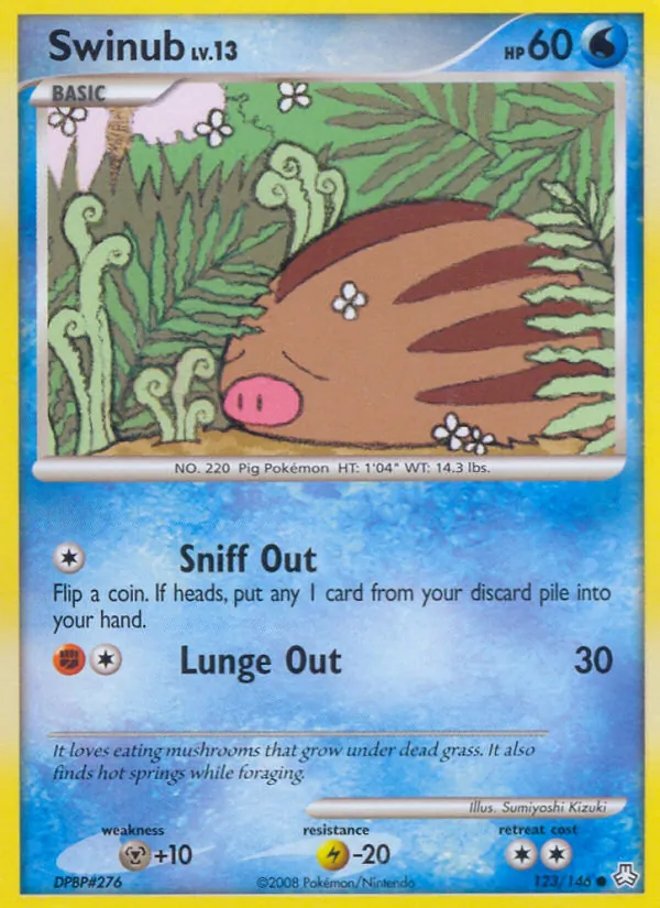 Swinub – Legends Awakened 123